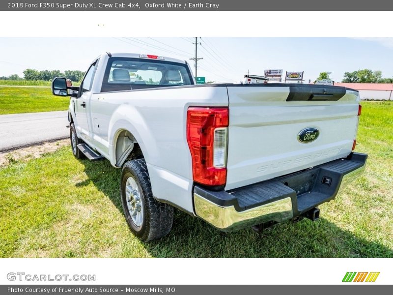 Oxford White / Earth Gray 2018 Ford F350 Super Duty XL Crew Cab 4x4