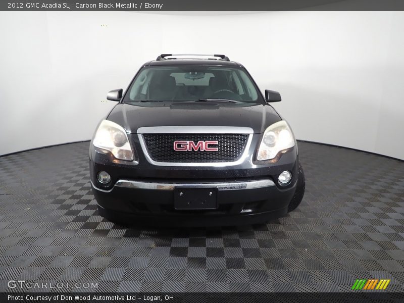 Carbon Black Metallic / Ebony 2012 GMC Acadia SL