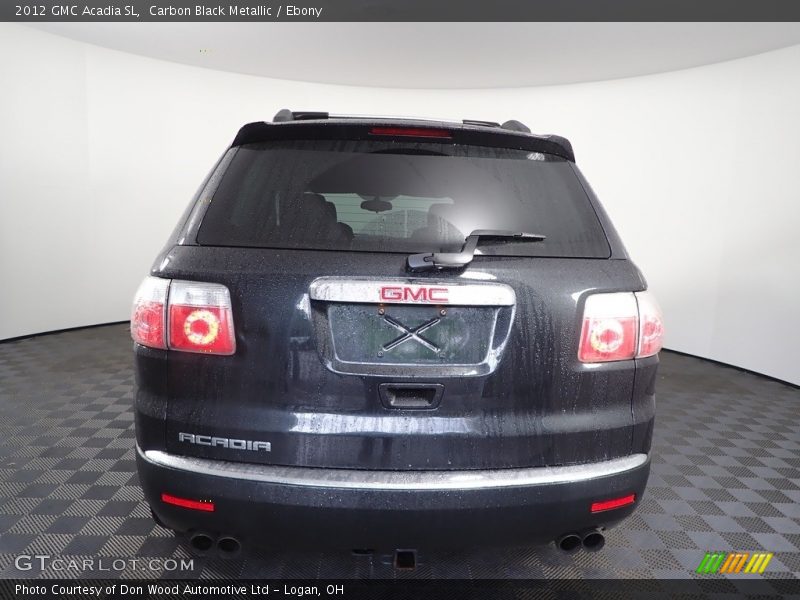 Carbon Black Metallic / Ebony 2012 GMC Acadia SL