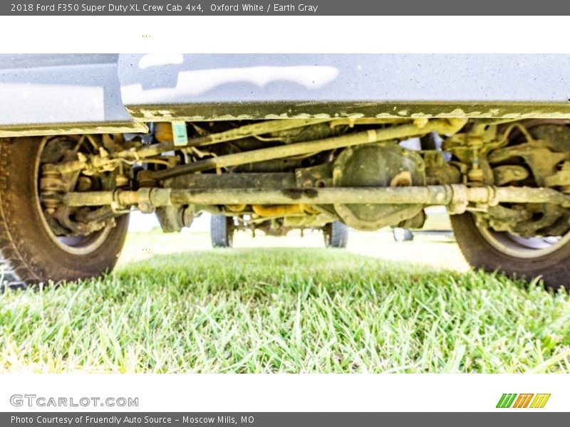 Oxford White / Earth Gray 2018 Ford F350 Super Duty XL Crew Cab 4x4