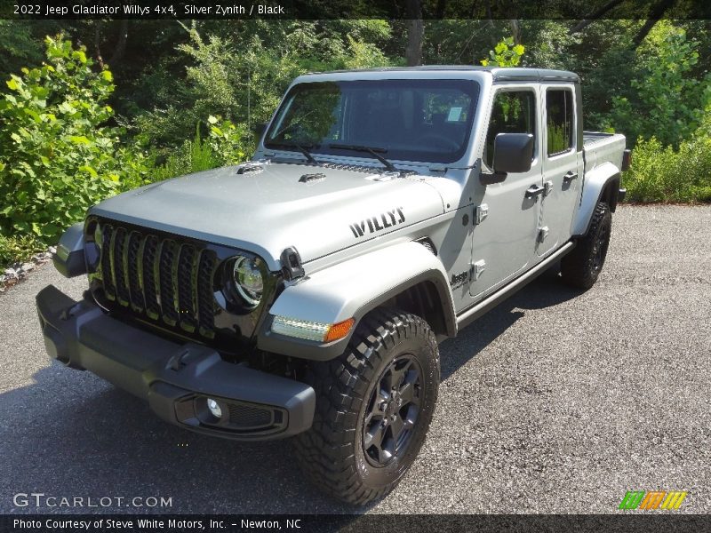 Silver Zynith / Black 2022 Jeep Gladiator Willys 4x4