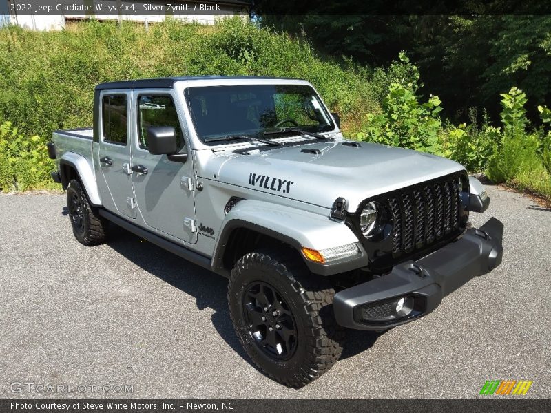 Silver Zynith / Black 2022 Jeep Gladiator Willys 4x4