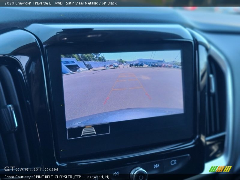 Satin Steel Metallic / Jet Black 2020 Chevrolet Traverse LT AWD