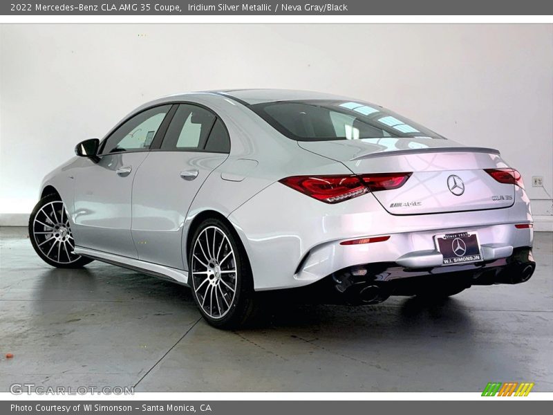 Iridium Silver Metallic / Neva Gray/Black 2022 Mercedes-Benz CLA AMG 35 Coupe