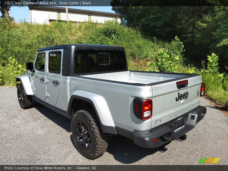 Silver Zynith / Black 2022 Jeep Gladiator Willys 4x4