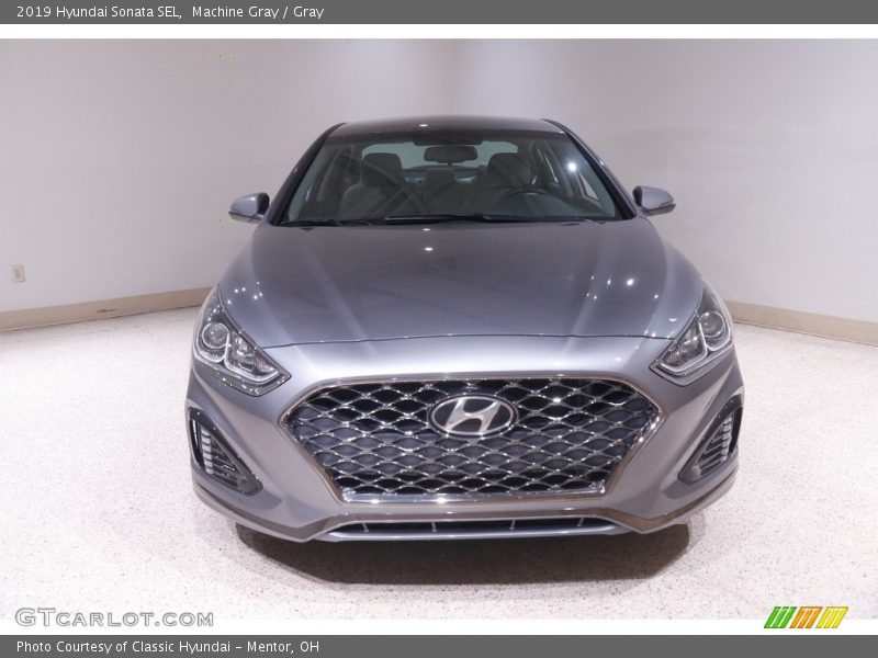 Machine Gray / Gray 2019 Hyundai Sonata SEL