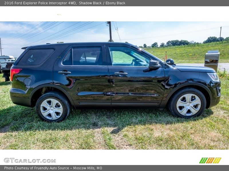 Shadow Black / Ebony Black 2016 Ford Explorer Police Interceptor 4WD