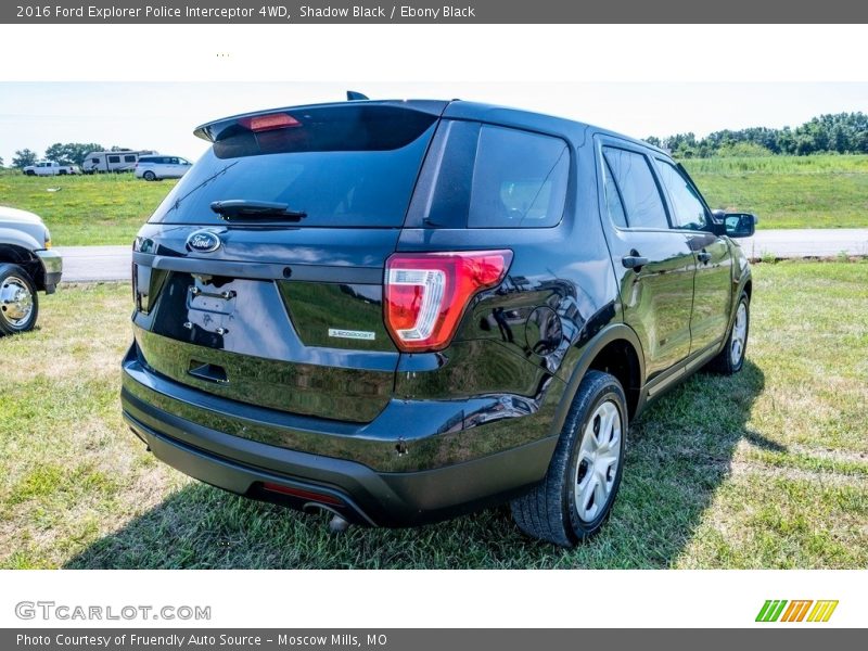 Shadow Black / Ebony Black 2016 Ford Explorer Police Interceptor 4WD