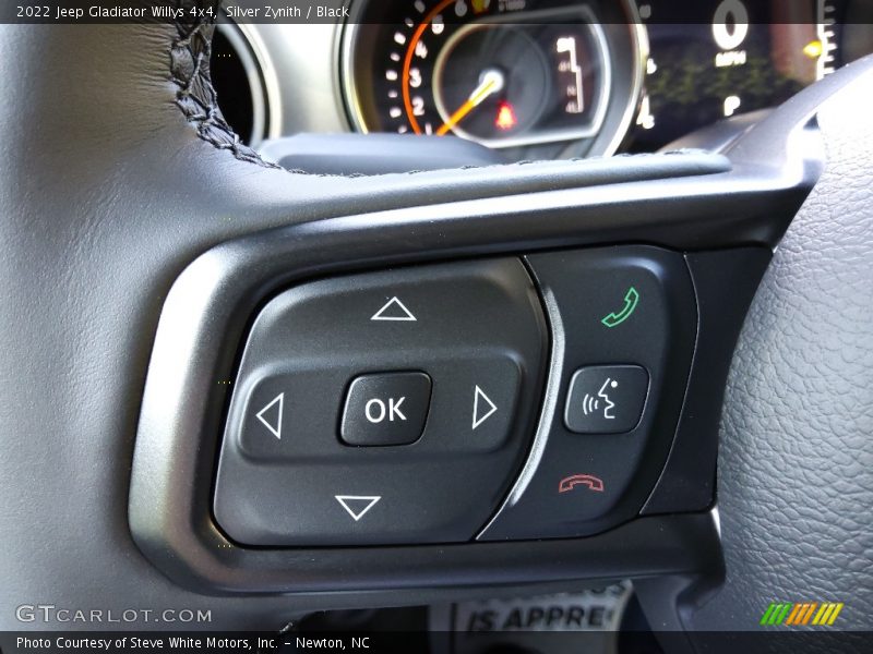 Silver Zynith / Black 2022 Jeep Gladiator Willys 4x4