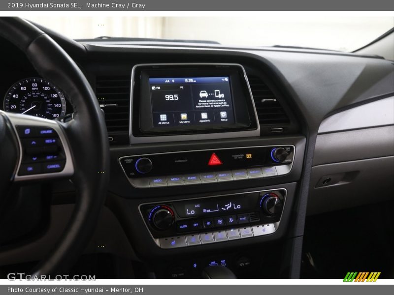 Machine Gray / Gray 2019 Hyundai Sonata SEL