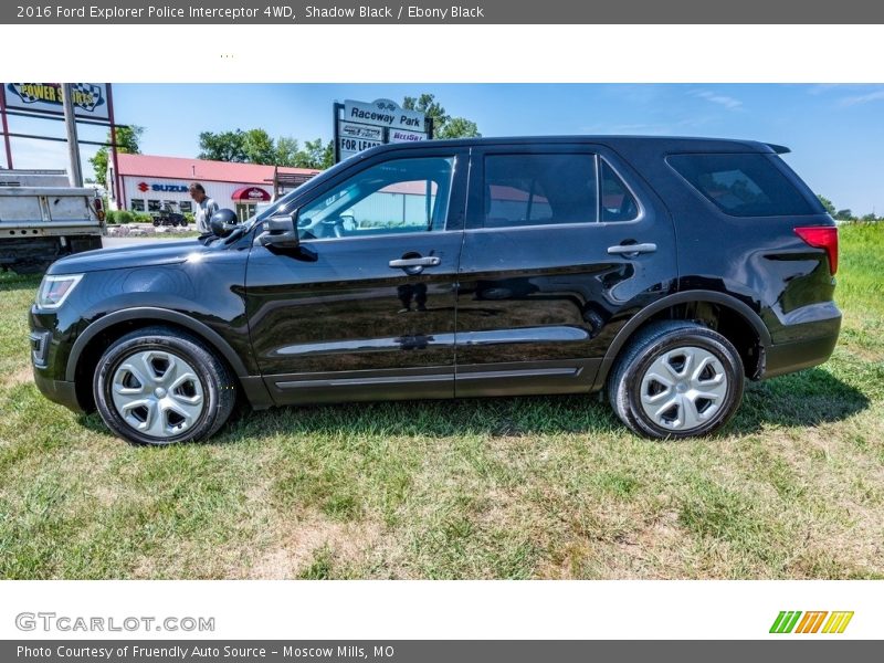 Shadow Black / Ebony Black 2016 Ford Explorer Police Interceptor 4WD