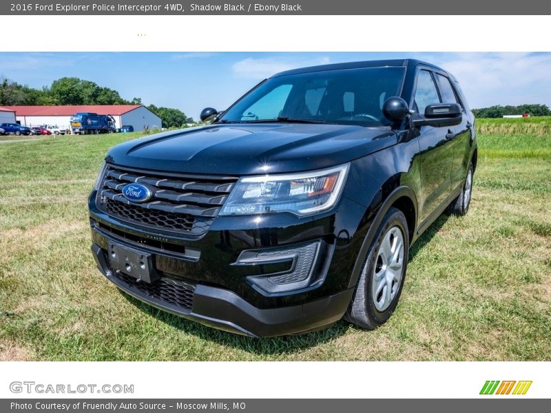 Shadow Black / Ebony Black 2016 Ford Explorer Police Interceptor 4WD