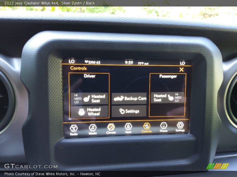 Silver Zynith / Black 2022 Jeep Gladiator Willys 4x4