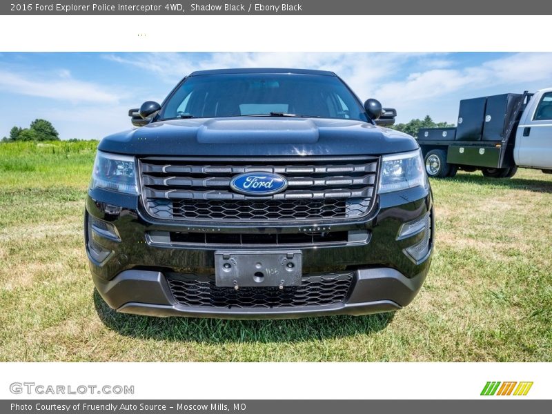 Shadow Black / Ebony Black 2016 Ford Explorer Police Interceptor 4WD