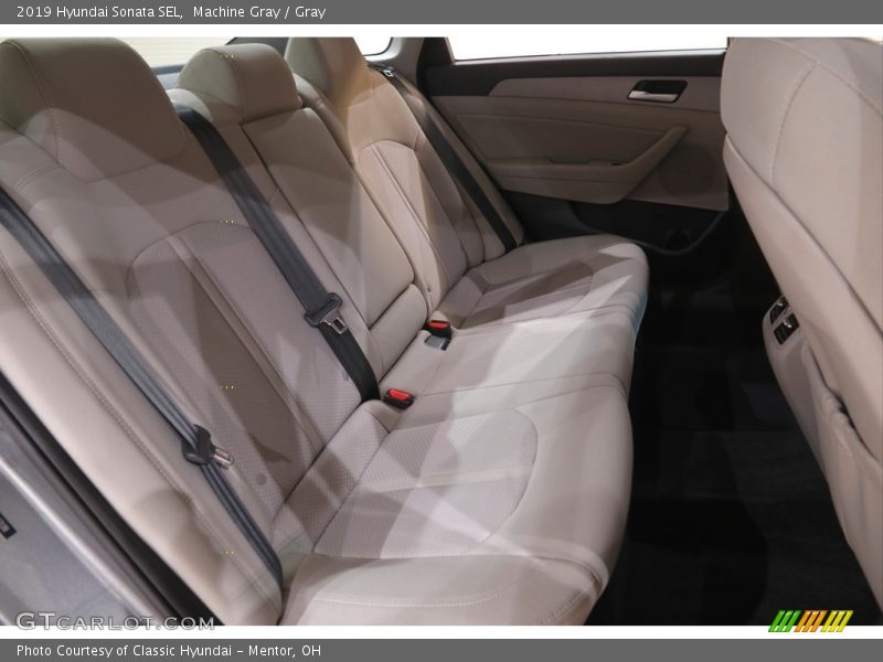 Machine Gray / Gray 2019 Hyundai Sonata SEL