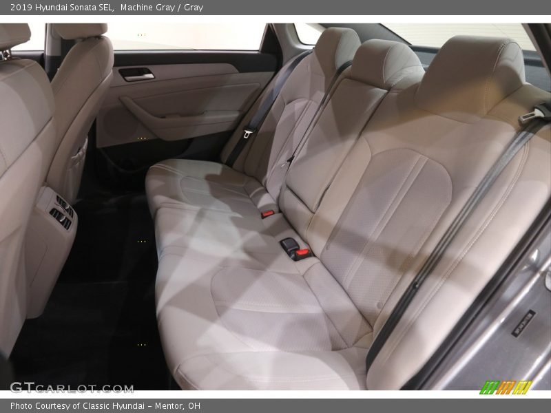 Machine Gray / Gray 2019 Hyundai Sonata SEL