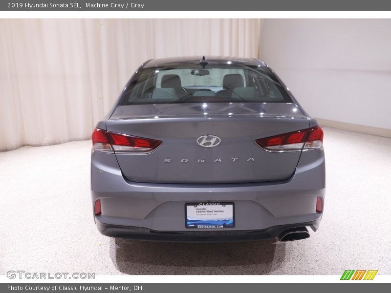 Machine Gray / Gray 2019 Hyundai Sonata SEL