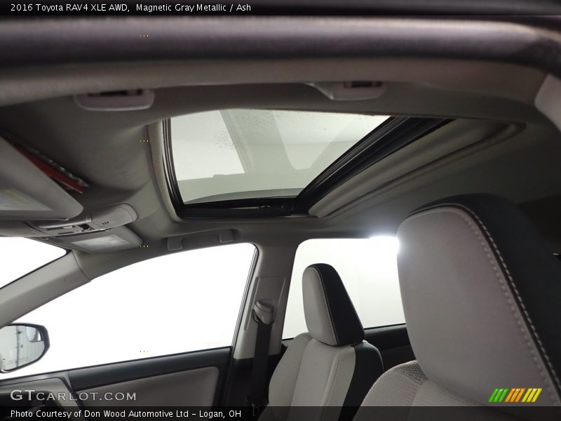 Magnetic Gray Metallic / Ash 2016 Toyota RAV4 XLE AWD