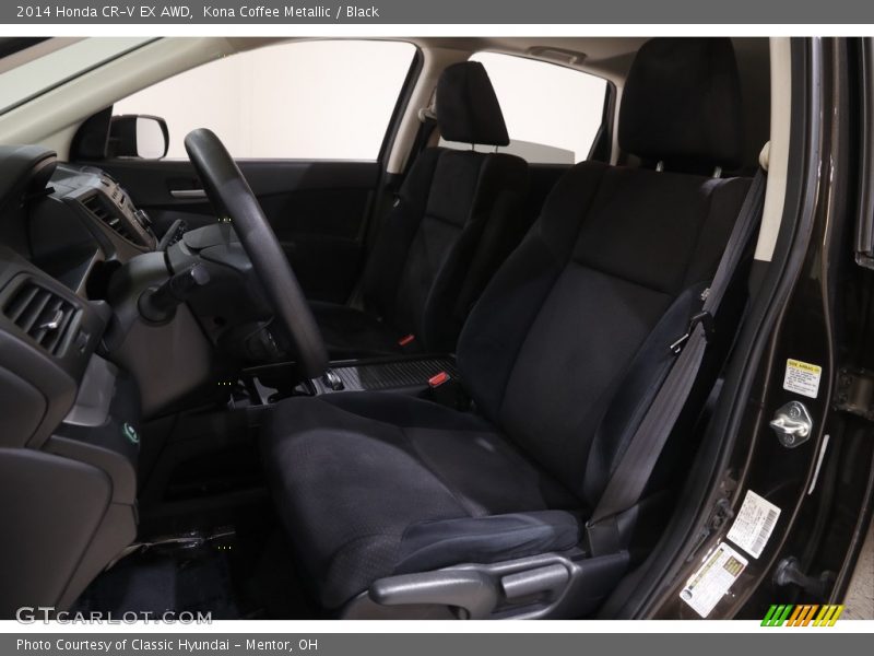 Kona Coffee Metallic / Black 2014 Honda CR-V EX AWD