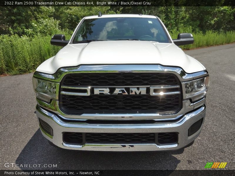 Bright White / Black/Diesel Gray 2022 Ram 2500 Tradesman Crew Cab Chassis 4x4