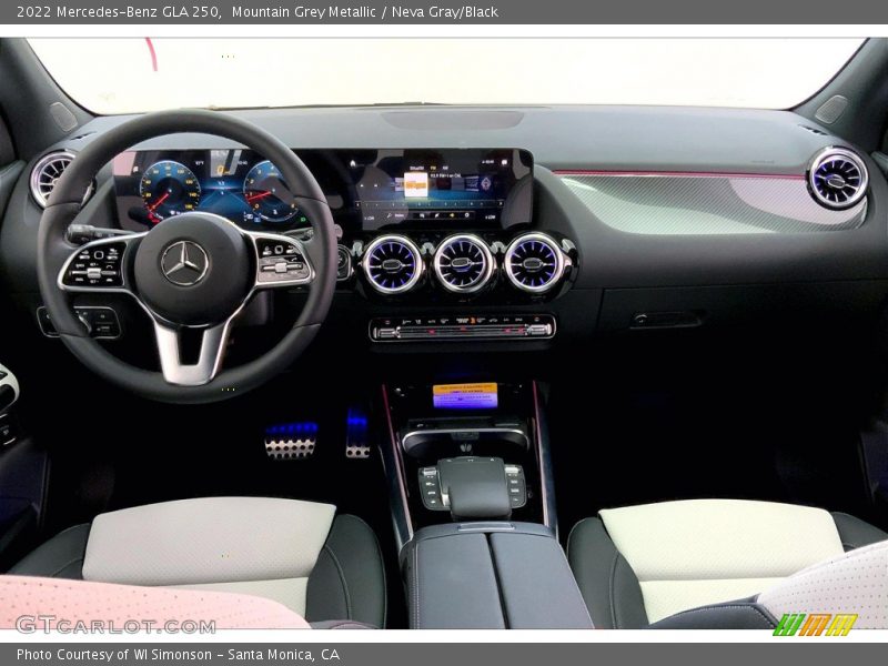 Mountain Grey Metallic / Neva Gray/Black 2022 Mercedes-Benz GLA 250