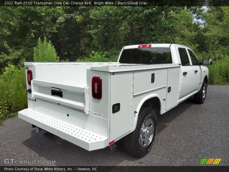 Bright White / Black/Diesel Gray 2022 Ram 2500 Tradesman Crew Cab Chassis 4x4