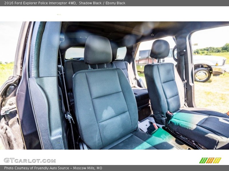 Shadow Black / Ebony Black 2016 Ford Explorer Police Interceptor 4WD