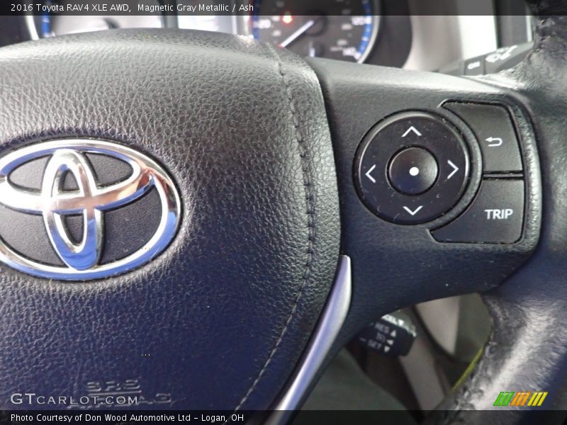 Magnetic Gray Metallic / Ash 2016 Toyota RAV4 XLE AWD
