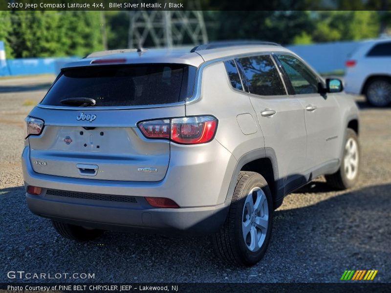 Billet Silver Metallic / Black 2020 Jeep Compass Latitude 4x4