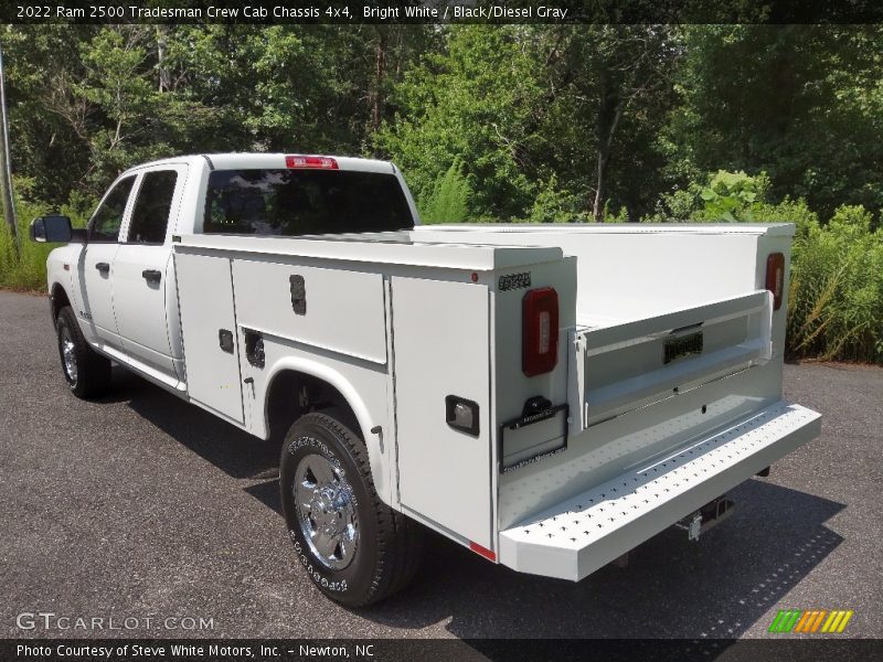 Bright White / Black/Diesel Gray 2022 Ram 2500 Tradesman Crew Cab Chassis 4x4