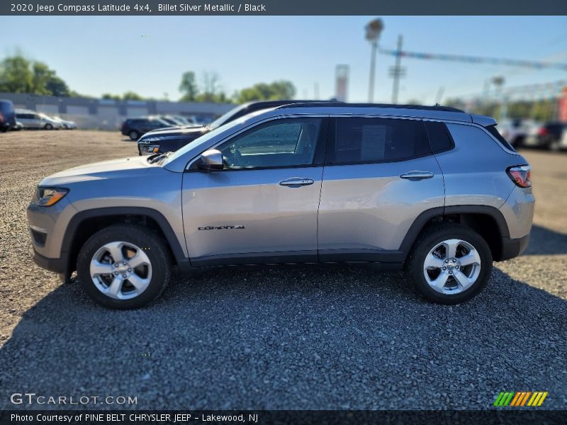 Billet Silver Metallic / Black 2020 Jeep Compass Latitude 4x4