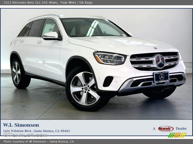 Polar White / Silk Beige 2022 Mercedes-Benz GLC 300 4Matic