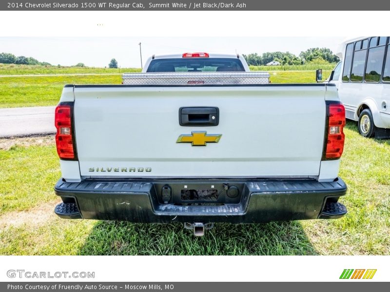 Summit White / Jet Black/Dark Ash 2014 Chevrolet Silverado 1500 WT Regular Cab