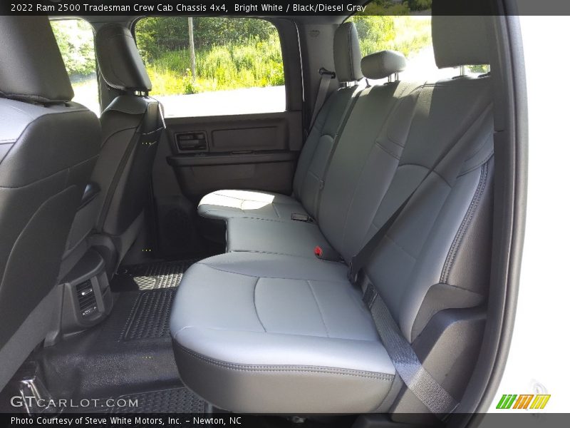 Bright White / Black/Diesel Gray 2022 Ram 2500 Tradesman Crew Cab Chassis 4x4