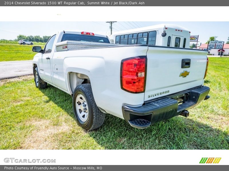 Summit White / Jet Black/Dark Ash 2014 Chevrolet Silverado 1500 WT Regular Cab