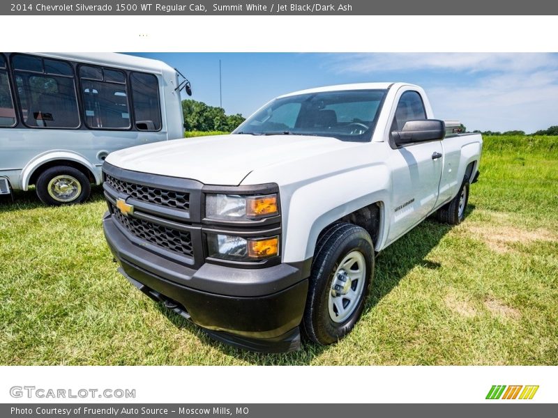 Front 3/4 View of 2014 Silverado 1500 WT Regular Cab