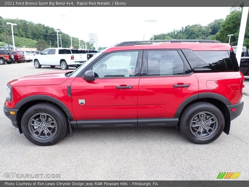 Rapid Red Metallic / Ebony 2021 Ford Bronco Sport Big Bend 4x4