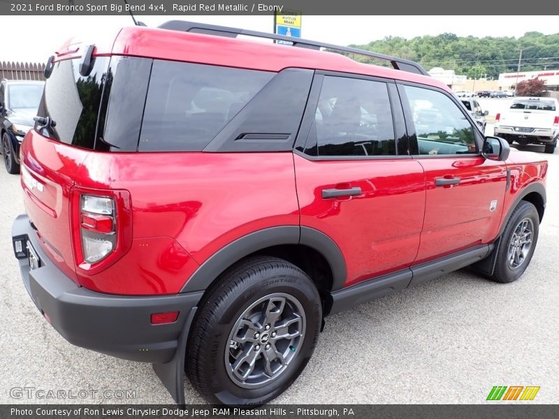Rapid Red Metallic / Ebony 2021 Ford Bronco Sport Big Bend 4x4
