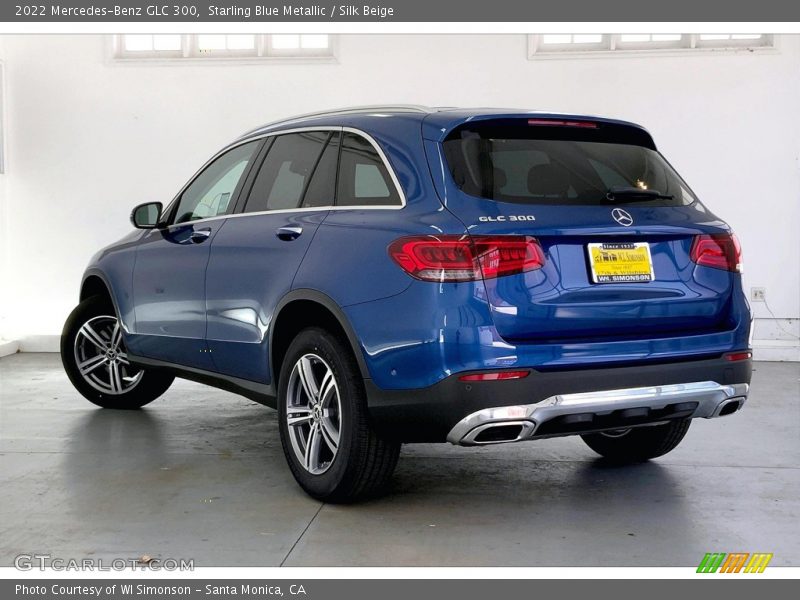 Starling Blue Metallic / Silk Beige 2022 Mercedes-Benz GLC 300