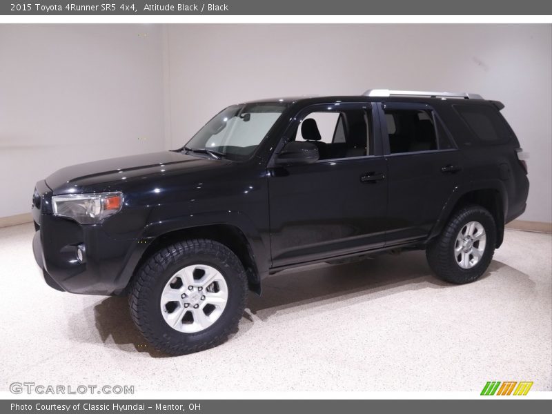 Attitude Black / Black 2015 Toyota 4Runner SR5 4x4