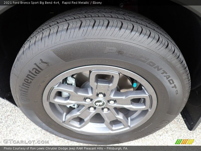 Rapid Red Metallic / Ebony 2021 Ford Bronco Sport Big Bend 4x4