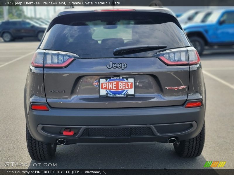 Granite Crystal Metallic / Black 2022 Jeep Cherokee Trailhawk 4x4