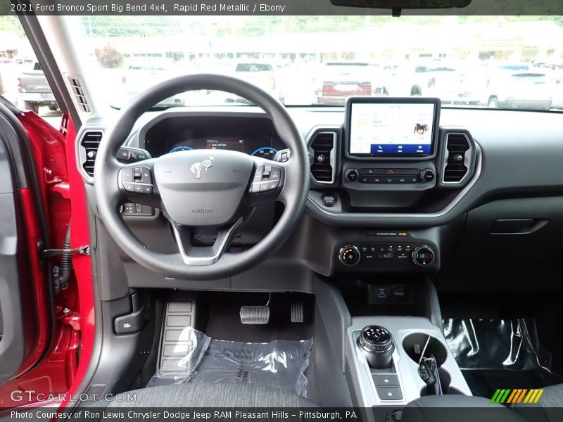 Rapid Red Metallic / Ebony 2021 Ford Bronco Sport Big Bend 4x4