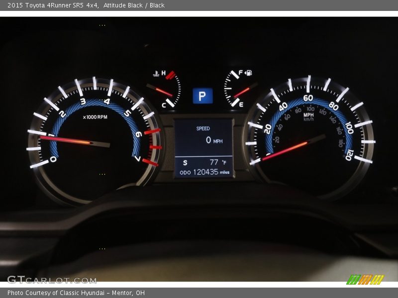 Attitude Black / Black 2015 Toyota 4Runner SR5 4x4
