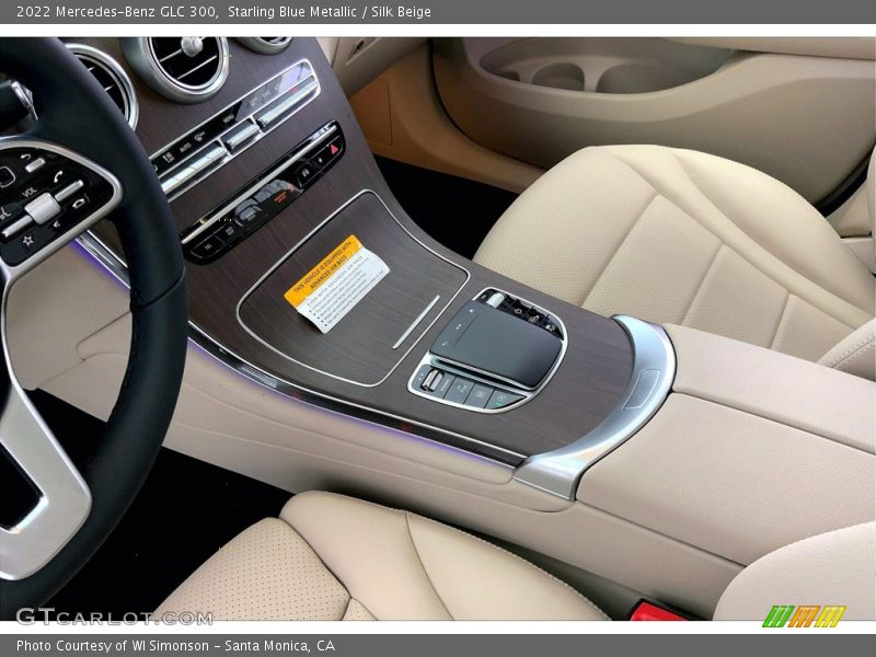 Starling Blue Metallic / Silk Beige 2022 Mercedes-Benz GLC 300