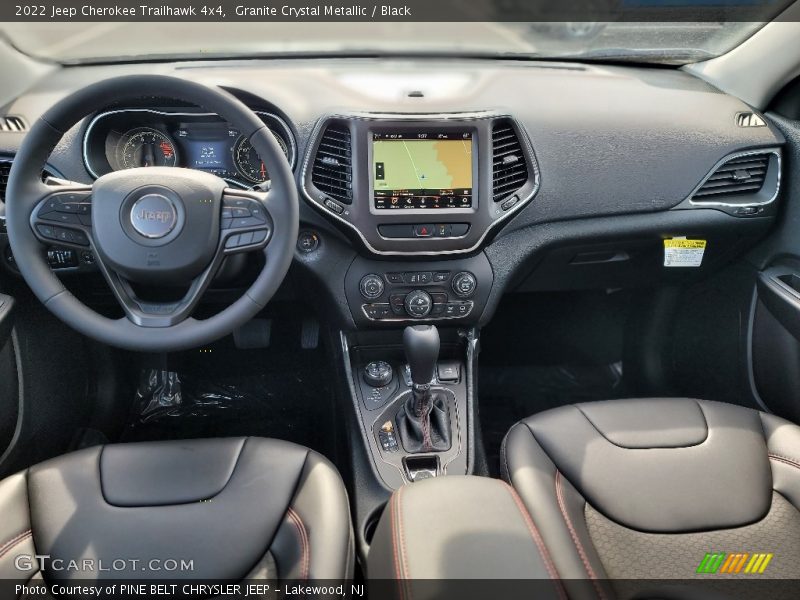 Granite Crystal Metallic / Black 2022 Jeep Cherokee Trailhawk 4x4