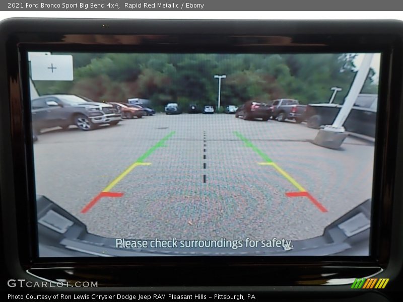 Rapid Red Metallic / Ebony 2021 Ford Bronco Sport Big Bend 4x4