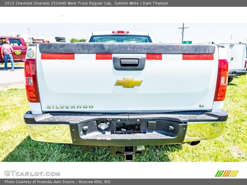 Summit White / Dark Titanium 2013 Chevrolet Silverado 2500HD Work Truck Regular Cab