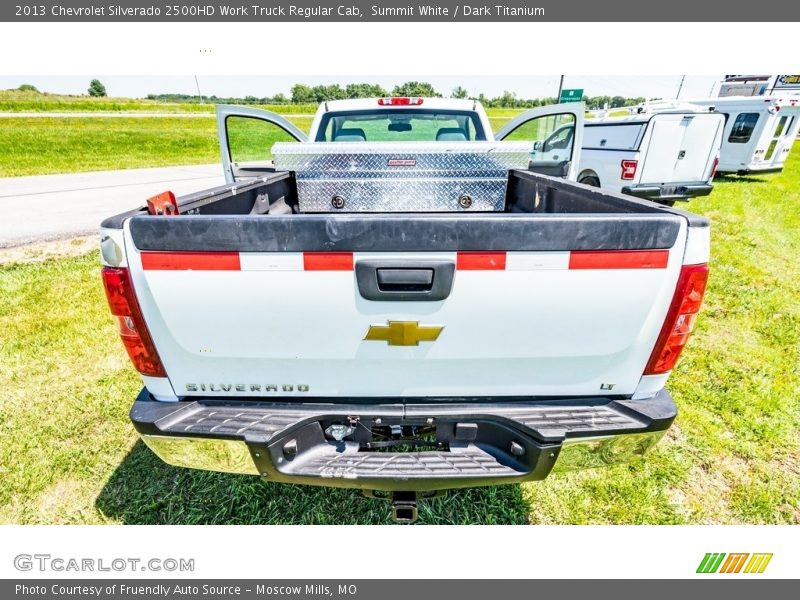 Summit White / Dark Titanium 2013 Chevrolet Silverado 2500HD Work Truck Regular Cab
