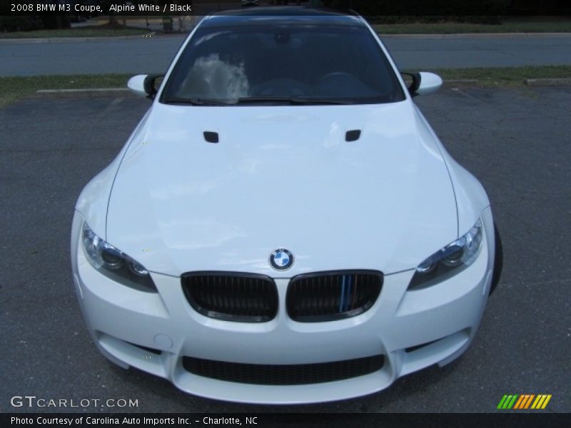 Alpine White / Black 2008 BMW M3 Coupe